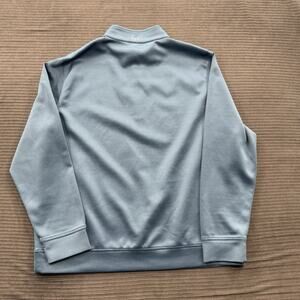 Hickey‎ Freeman 1/4 Zip Pullover Men XL Blue Polyester Outdoors Golf Golfing.